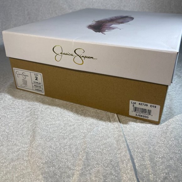 Jessica Simpson Western Boots "Starlet" in Pewter, size 2 (4 US) (334) - Picture 5 of 5